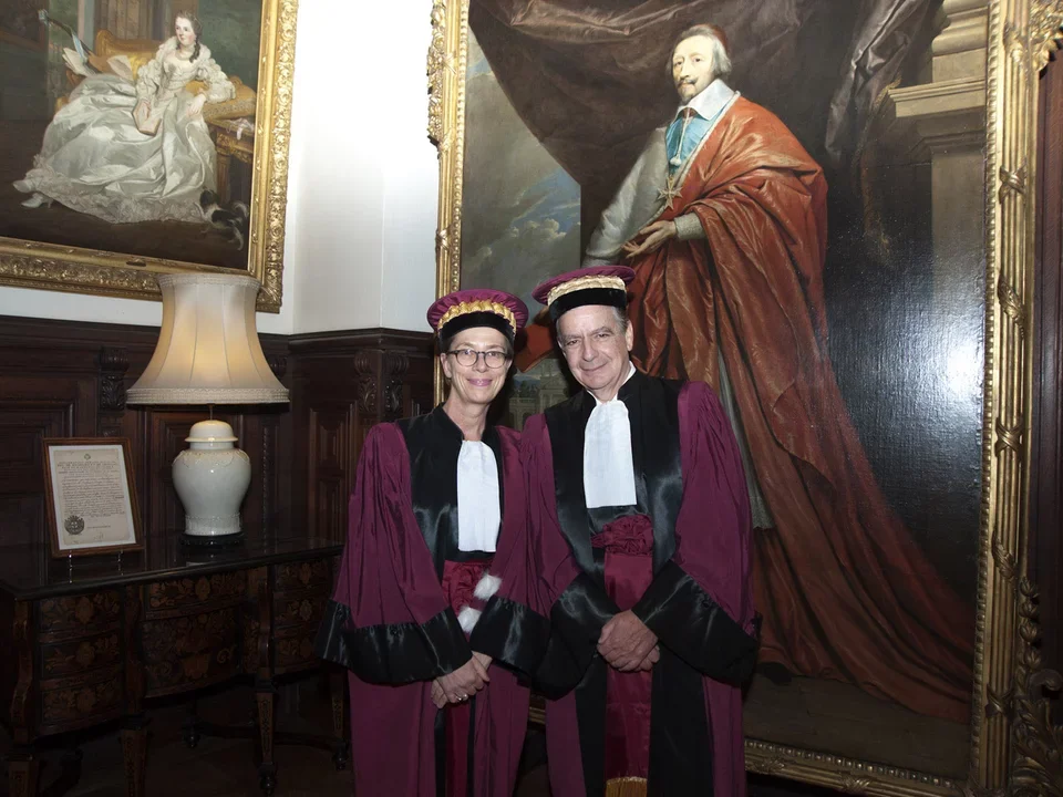 Doctor Honoris Causa Universités Sorbonne, Pierre and Marie Curie University, Paris, November 2013